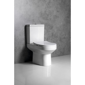 VERMET WC kombi mísa, spodní/zadní odpad, bílá VR038