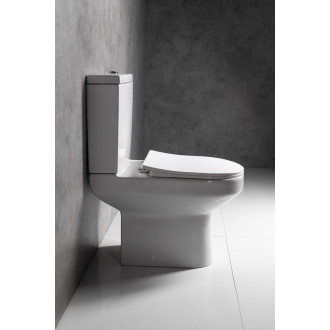 VERMET WC kombi mísa, spodní/zadní odpad, bílá VR038