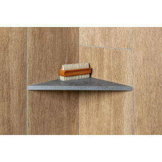 ABELINE rohová police rockstone 200x200mm, concrete AE200-4033