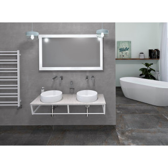 SKA deska Rockstone 756x463mm, bílá mat SKA750-0101