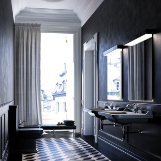 WALDORF nádržka k WC kombi, černá mat 418131