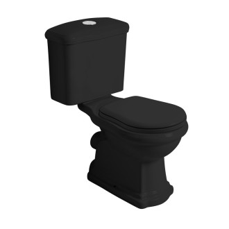 RETRO nádržka k WC kombi, černá mat 108131