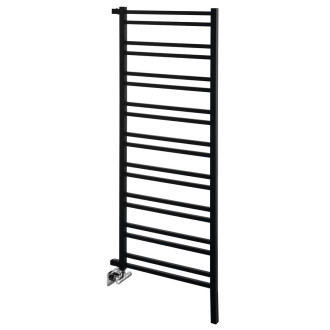 METRO SPACE otopné těleso 550x1430 mm, do prostoru, černá mat IR438B