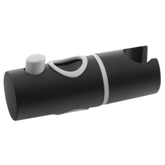Držák pro sprchovou tyč 23mm, ABS/černá mat NDSL4