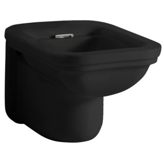 WALDORF bidet závěsný 37x55cm, černá mat 4125K7