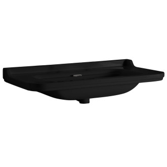 WALDORF keramické umyvadlo 100x55cm, černá mat 4142K7