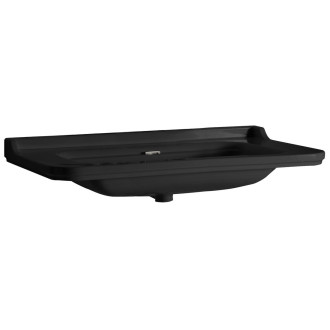 WALDORF keramické umyvadlo 120x55cm, černá mat 4144K7