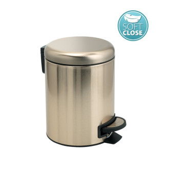 POTTY odpadkový koš 3l, Soft Close, zlato mat 320987