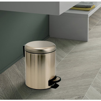 POTTY odpadkový koš 3l, Soft Close, zlato mat 320987