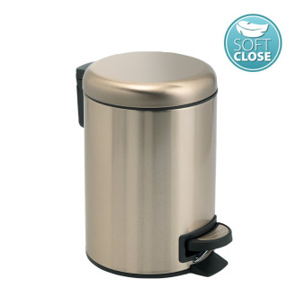 POTTY odpadkový koš 5l, Soft Close, zlato mat 330987