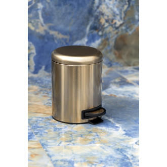 POTTY odpadkový koš 5l, Soft Close, zlato mat 330987