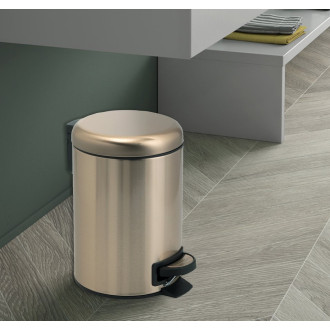 POTTY odpadkový koš 5l, Soft Close, zlato mat 330987