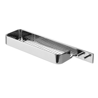 Il GIGLIO police do sprchy, 400x42x115mm, chrom A91813