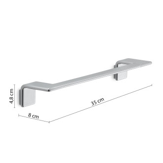 IL GIGLIO držák ručníků 350x80mm, chrom A9213513