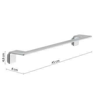IL GIGLIO držák ručníků 450x80mm, chrom A9214513