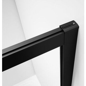 SIGMA SIMPLY BLACK obdélníkový sprchový kout 1000x900, L/P ,rohový, sklo Brick GS2410B-03