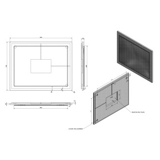 Koupelnový set MEDIENA 100, bílá mat/bílá mat KSET-046 KSET-046