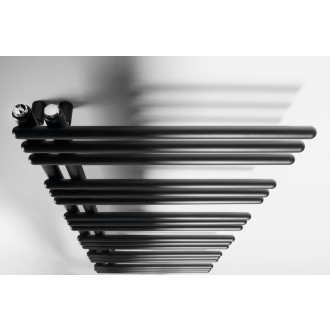 POSEIDON otopné těleso 450x1140mm, černá mat PS411B