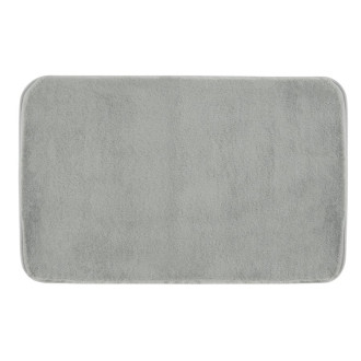 FUZZY koupelnová předložka, 50x80cm, 100% polyester, protiskluz, šedá 96FY508008