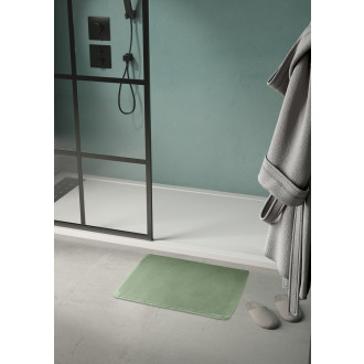 FUZZY koupelnová předložka, 50x80cm, 100% polyester, protiskluz, zelená 96FY508007
