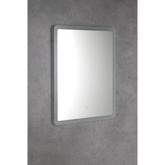 FAGO zrcadlo s LED podsvícením 60x80cm, dotykový senzor, stmívatelné FA060
