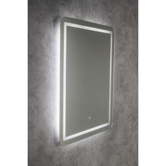 SALICA zrcadlo s LED osvětlením 60x80cm, dotykový senzor, stmívatelné SC080