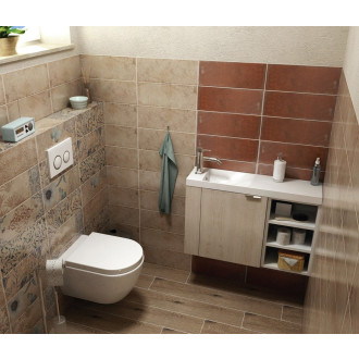 Koupelnový set LATUS VI 80, jilm bardini KSET-083 KSET-083