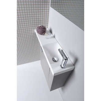Koupelnový set LATUS VI 80, dub stříbrný KSET-085 KSET-085