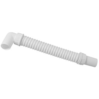 Odpadní flexi-zkracovatelné dopojení, L-100 cm, koleno 40/40 mm 71725