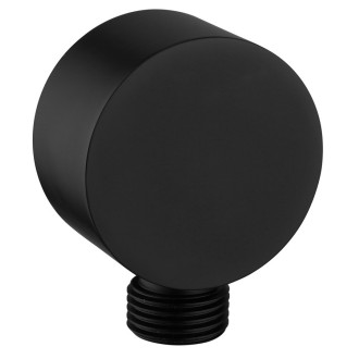 Vývod sprchy, průměr 50mm, černá mat SC371B