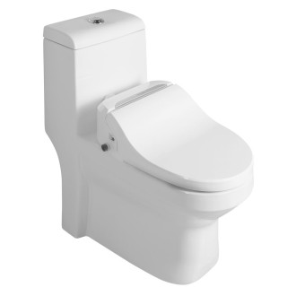 HUBERT WC kombi, zadní/spodní odpad s elektronickým bidetem USPA LUX UB-6635RU-2