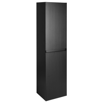 FILENA vysoká skříňka 35x140x30cm, černá mat strip FID3540BS