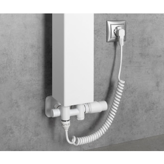 WICHER COMBI připojovací sada termostatická pro středové připojení 50mm, bílá 600.331.4