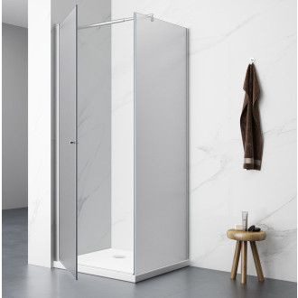 PILOT čtvercový sprchový kout 900x900 mm, sklo Brick PT090-01