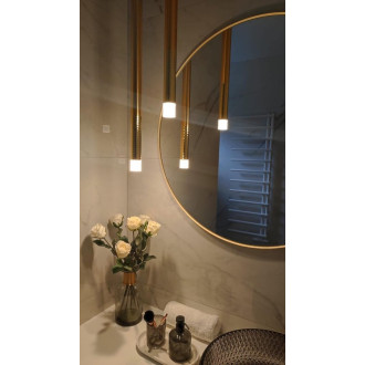 PUCCINI závěsné LED svítidlo, 2W, 250x25mm, zlatá 9254