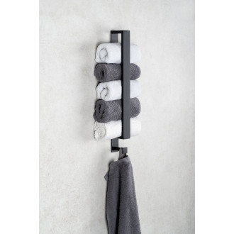 STYLE držák ručníků 400x30mm, černá mat 11122110