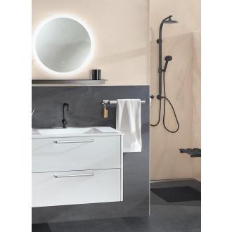 STYLE držák ručníků 400x30mm, černá mat 11122110