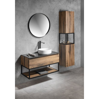 SKARA deska Rockstone 101,2x12x46cm, black attica CG029-0598