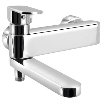 MIXONA nástěnná vanová baterie, otočné ramínko, chrom MG211