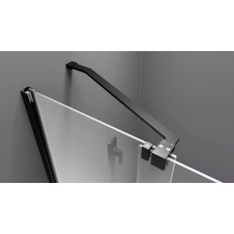 MODULAR SHOWER zástěna s pojezdy 1000 mm, černá MS5-100B
