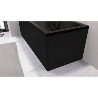 COUVERT panel boční 80x52cm, černá mat 72856.21