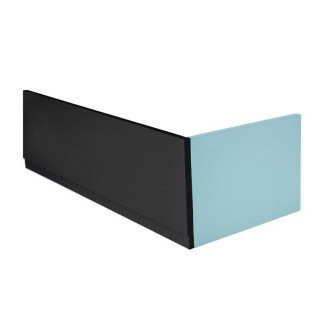 COUVERT panel čelní 180x52cm, černá mat, levý 72857.21