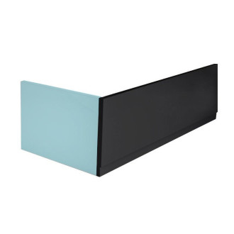 COUVERT panel čelní 180x52cm, černá mat, pravý 72858.21