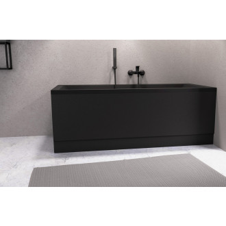 COUVERT panel čelní 180x52cm, černá mat, pravý 72858.21