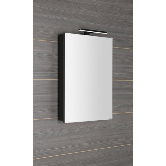 GRETA galerka s LED osvětlením, 50x70x14cm, černá mat GR055-0035