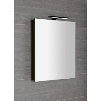 GRETA galerka s LED osvětlením, 60x70x14cm, černá mat GR065-0035