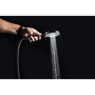 Ruční masážní sprcha, 4 režimy sprchování, průměr 120mm, ABS/chrom 1204-51