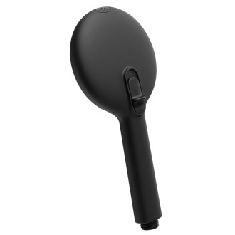 Ruční masážní sprcha, 4 režimy sprchování, průměr 120mm, ABS/černá mat 1204-51B