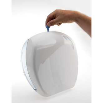 SKIN zásobník na toaletní papír max. ? 24cm, ABS, černá mat A90723BM