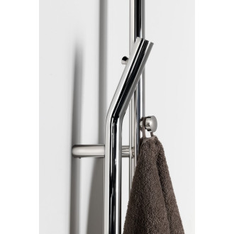 DUOPASSO elektrický sušák ručníků s časovačem 122x1700mm, 45 W, chrom ER730